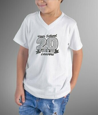 Children's School Leavers T-Shirt 2020 - Style 1 - Bulk Buy
