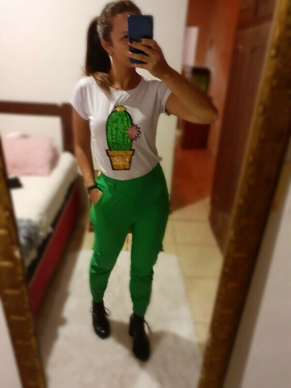Calça jogger de linho