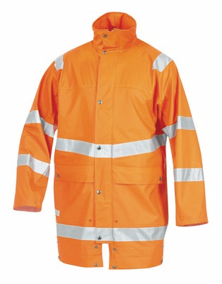 WIKLAND Regenjacke EN ISO 20471 Kl. 3