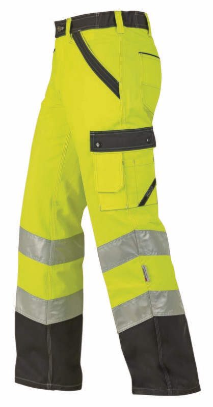 WIKLAND Arbeitshose EN ISO 20471 Kl. 2