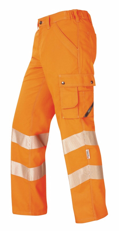 WIKLAND Sommer -Arbeitshose EN ISO 20471 Kl. 2