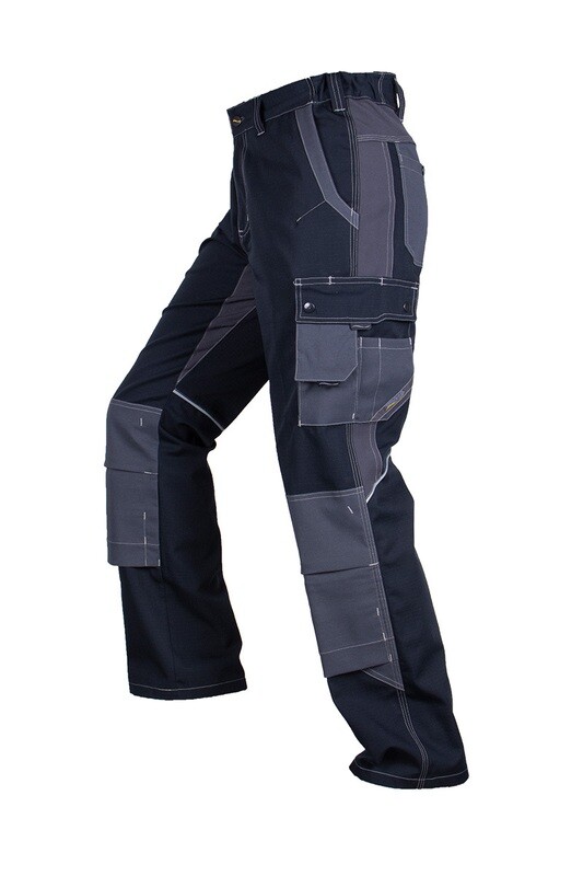 WIKLAND Ripstop Arbeitshose mit Stretch Einsatz