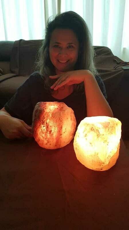 Himalaya zoutlamp Shar 5 tot 6 kilo