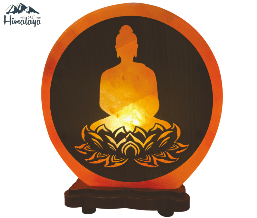 Zoutlamp Venster Budha