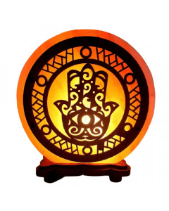 Zoutlamp Hamsa Hand