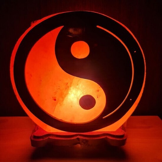 Zoutlamp Ying Yang