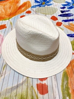 White Madrid Hat