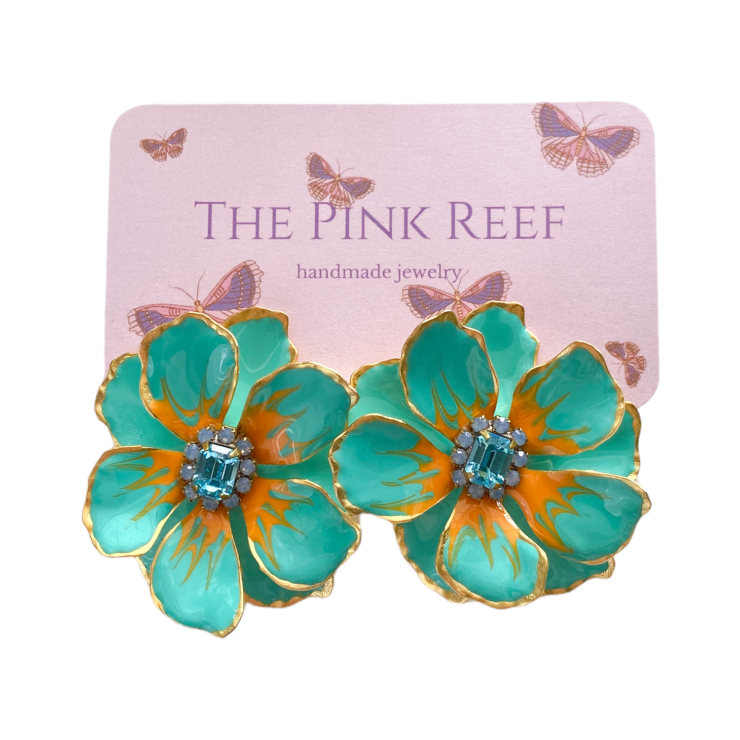 Turquoise Jewel Box Earring