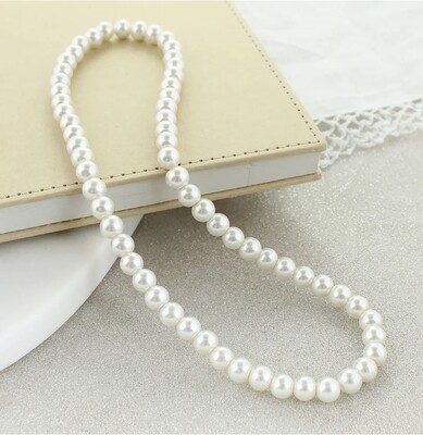 18” Pearl Stretch Necklace
