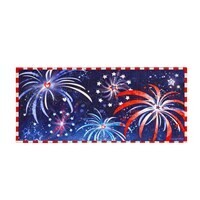 Independence Day Fireworks Sassafras Mat