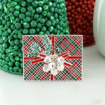 Jingle Bell Tartan Pin/Pendant