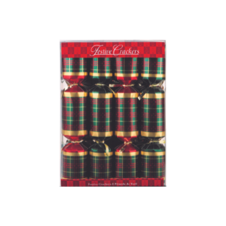 10in 8ct Festive Plaid  