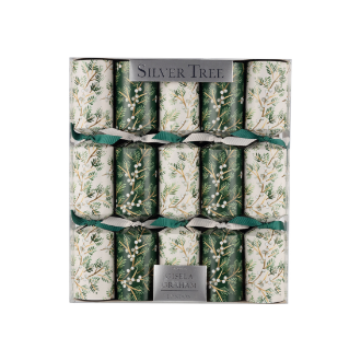 11in 10ct White Vine and Berries