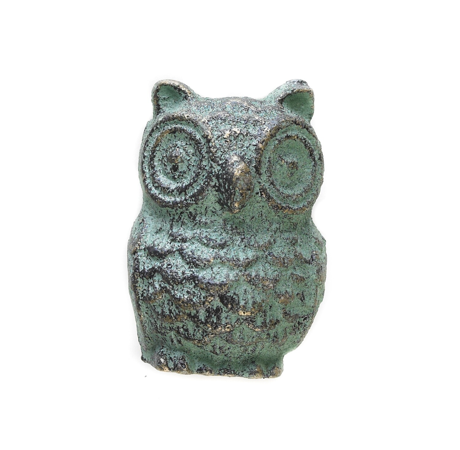 Cast Iron Owl drawer pull antique finish 2 in  24           