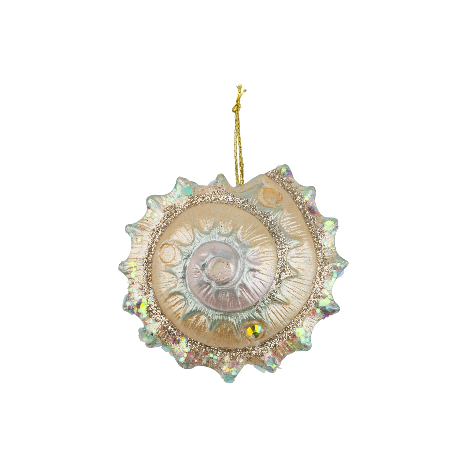Resin Nautilus shell ornament, 1.5 in  6            