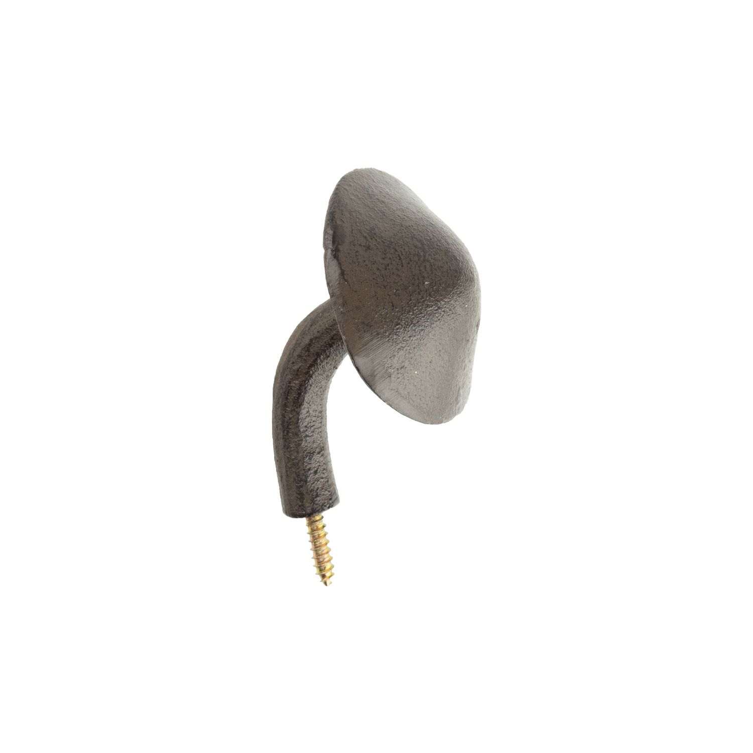 Cast iron mushroom hook, 2.5 in  12      