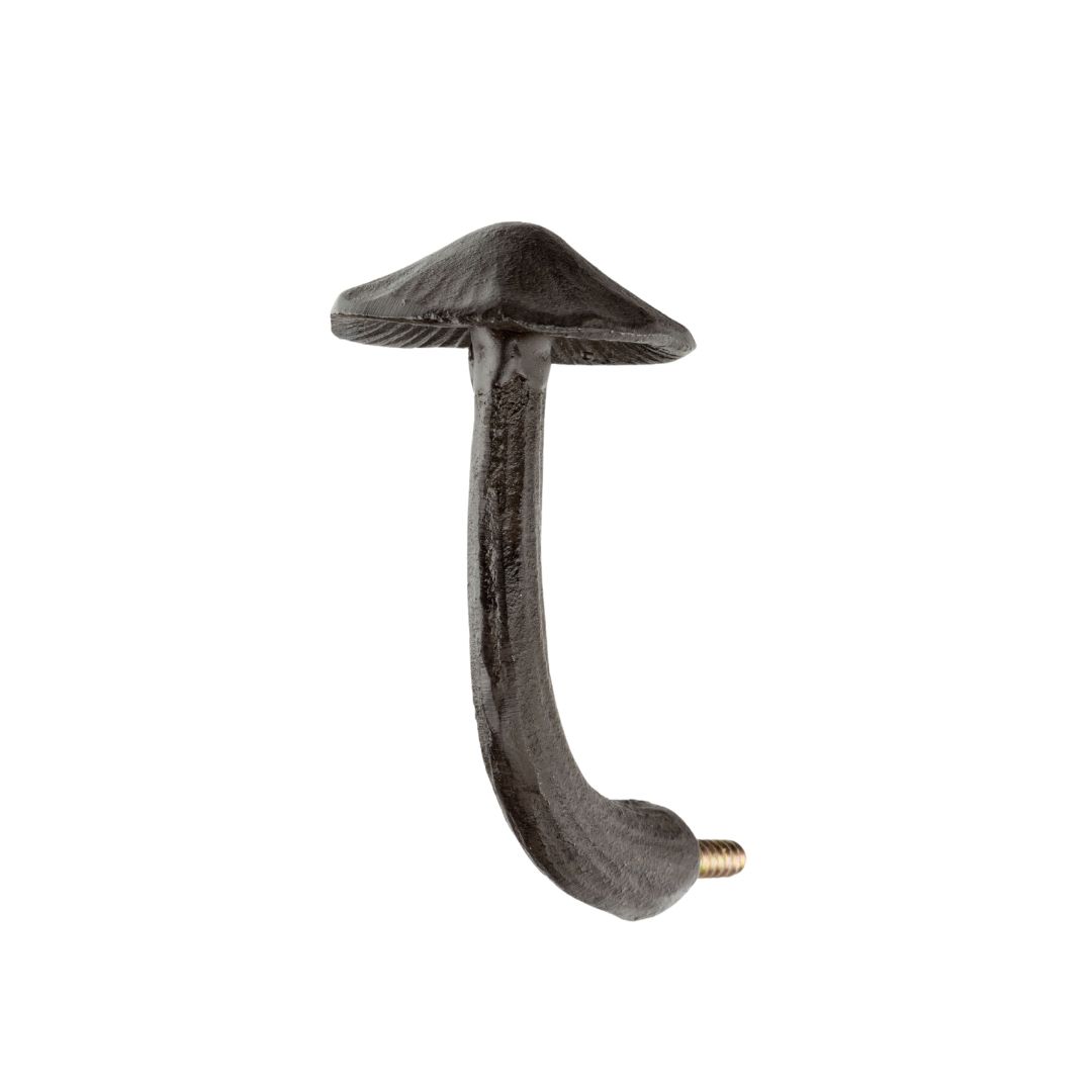 Cast iron mushroom hook, 2.5 in  12      