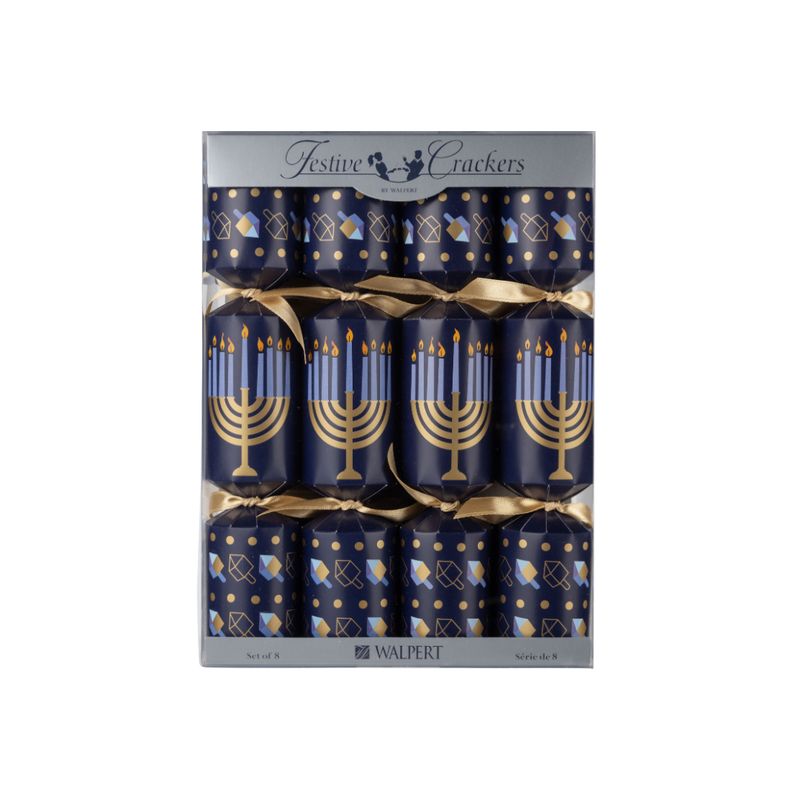 10in 8ct Dreidel &amp; Menorah