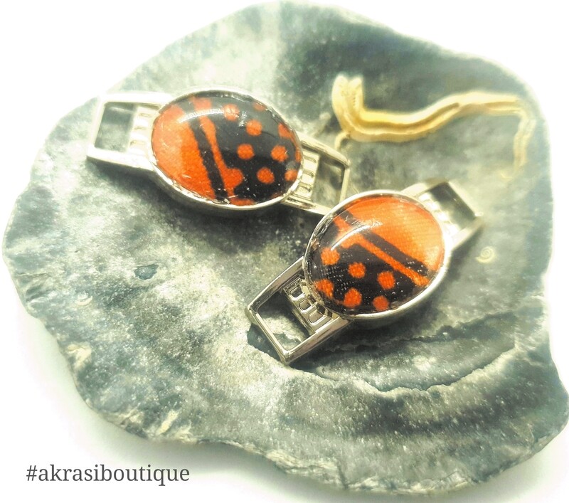 African wax print shoe tag | Ankara lace locks | clothing accessories