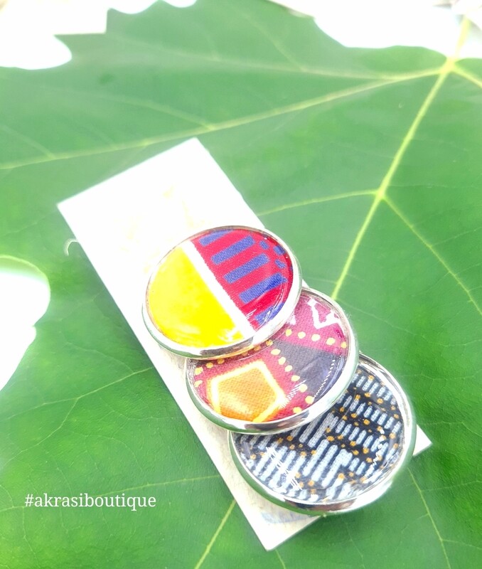 Kente, dashiki and ankara button pins | dashiki and kente button pin