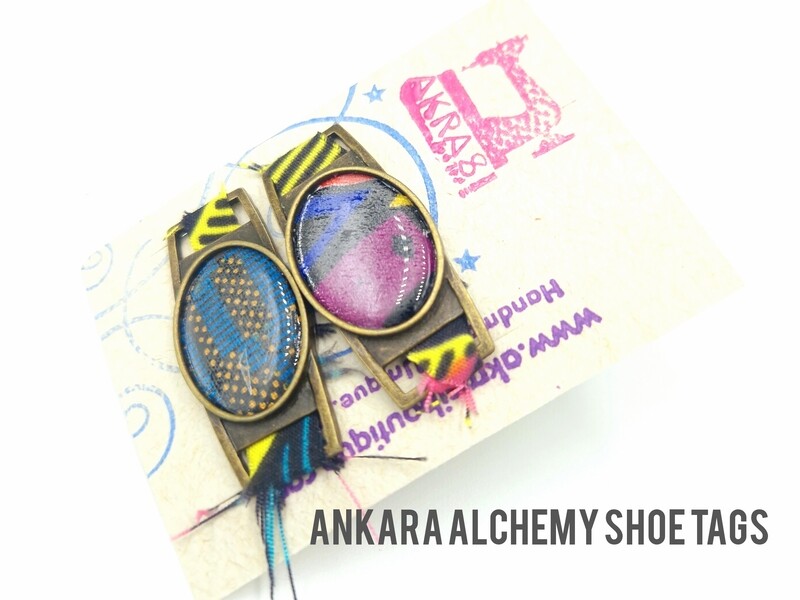 Ankara alchemy collection shoe tag | ankara lace locks | clothing accessories
