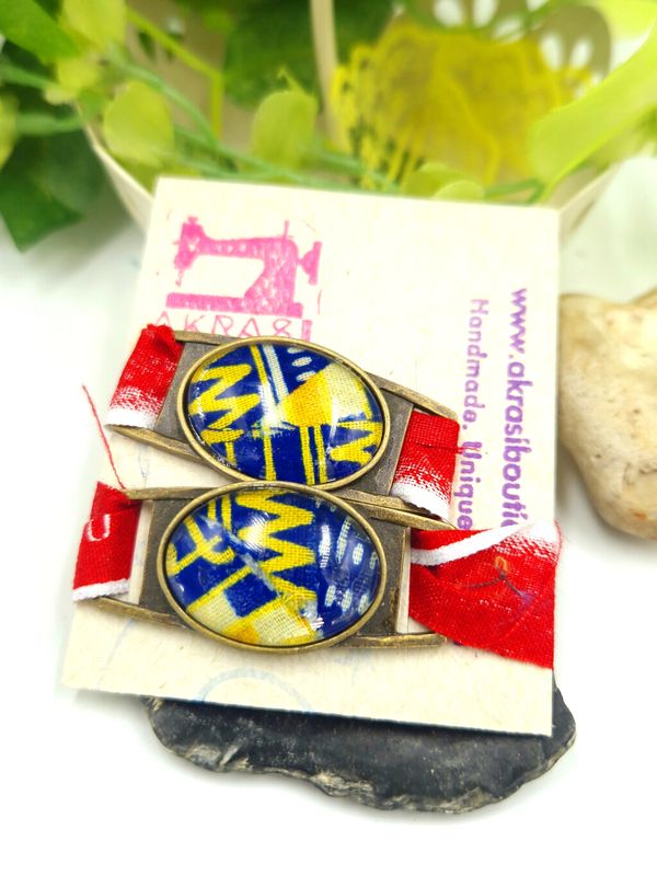 Ankara alchemy collection shoe tag | kente lace locks | clothing accessories