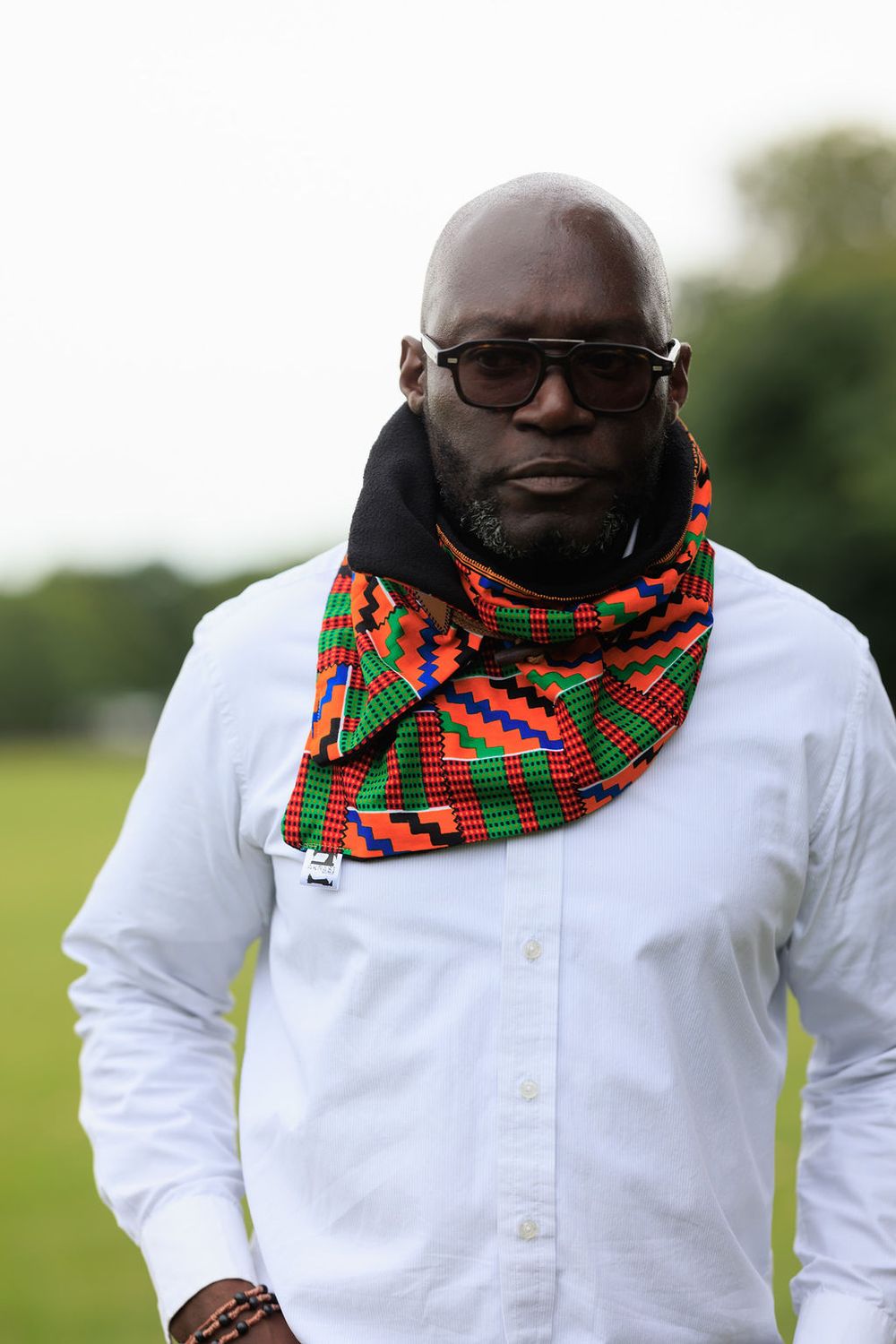 Fleece lined kente print neck warmer / neck gaiter Fleece lined kente print neck warmer / neck gaiter