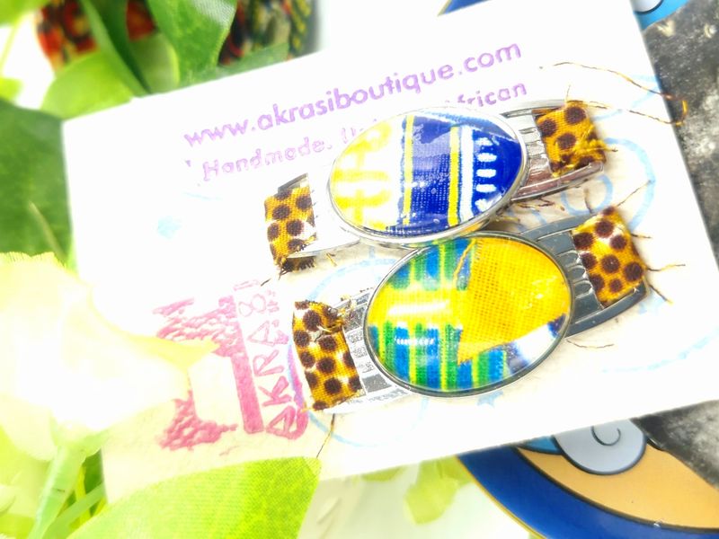 Ankara alchemy collection shoe tag | kente lace locks | clothing accessories