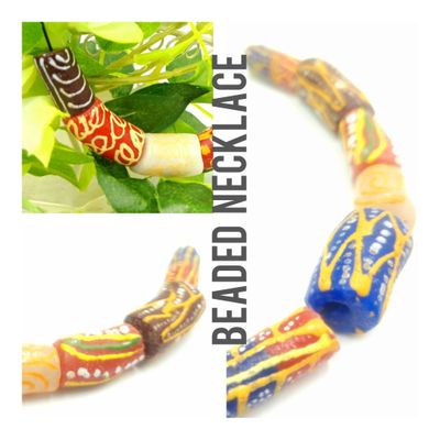 beaded necklace