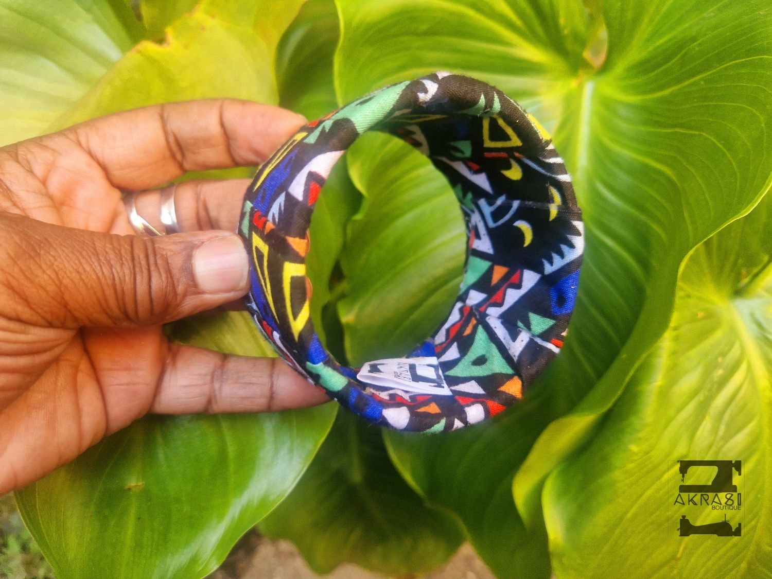 Upcycled ankara bracelet Upcycled ankara bracelet