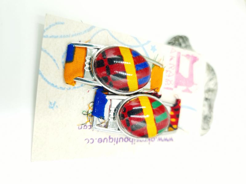 Ankara alchemy collection shoe tag | kente lace locks | clothing accessories