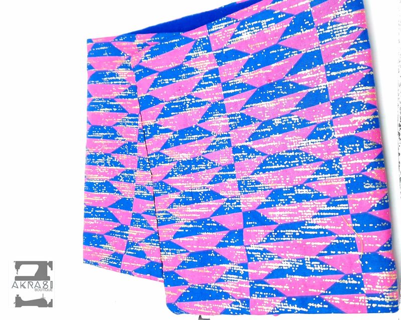 Felt lined ankara print neck warmer Felt lined ankara print neck warmer