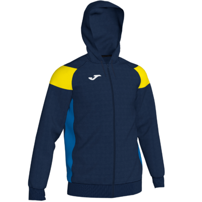 Joma Navy hoodie with sky and yellow trim
