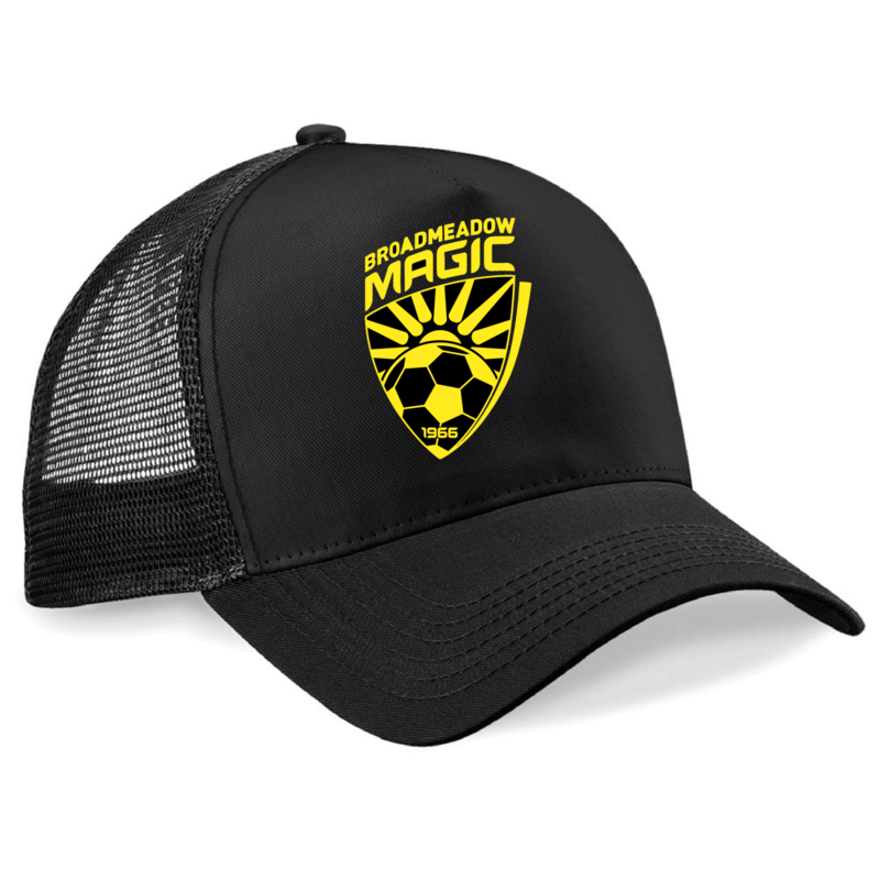 BROADMEADOW MAGIC TRUCKER CAP - GOLD LOGO