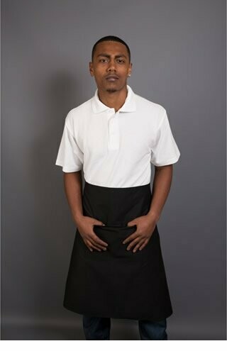 HALF BIB APRON WITH POCKET
