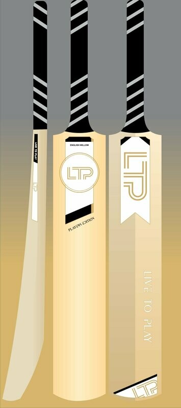 LTP  WHITE GOLD BLACK LABEL CRICKET BAT