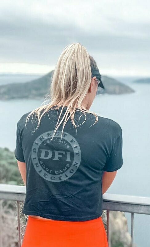 DFI LADIES MIDRIFF T SHIRT