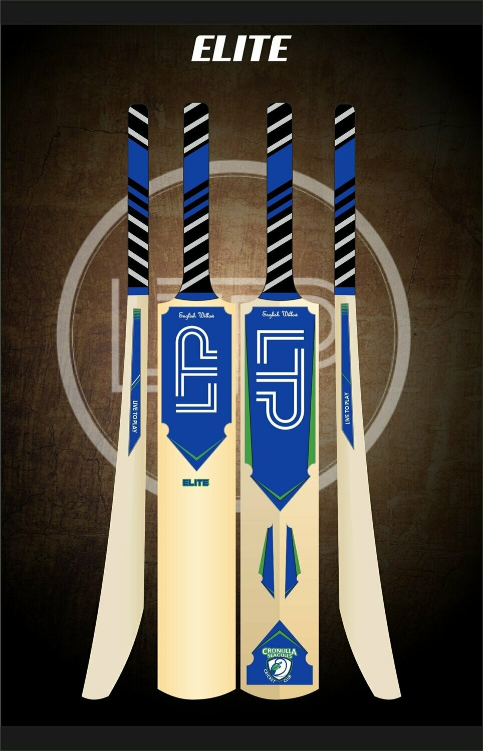 CRONULLA SEAGULLS LTP ELITE CRICKET BAT