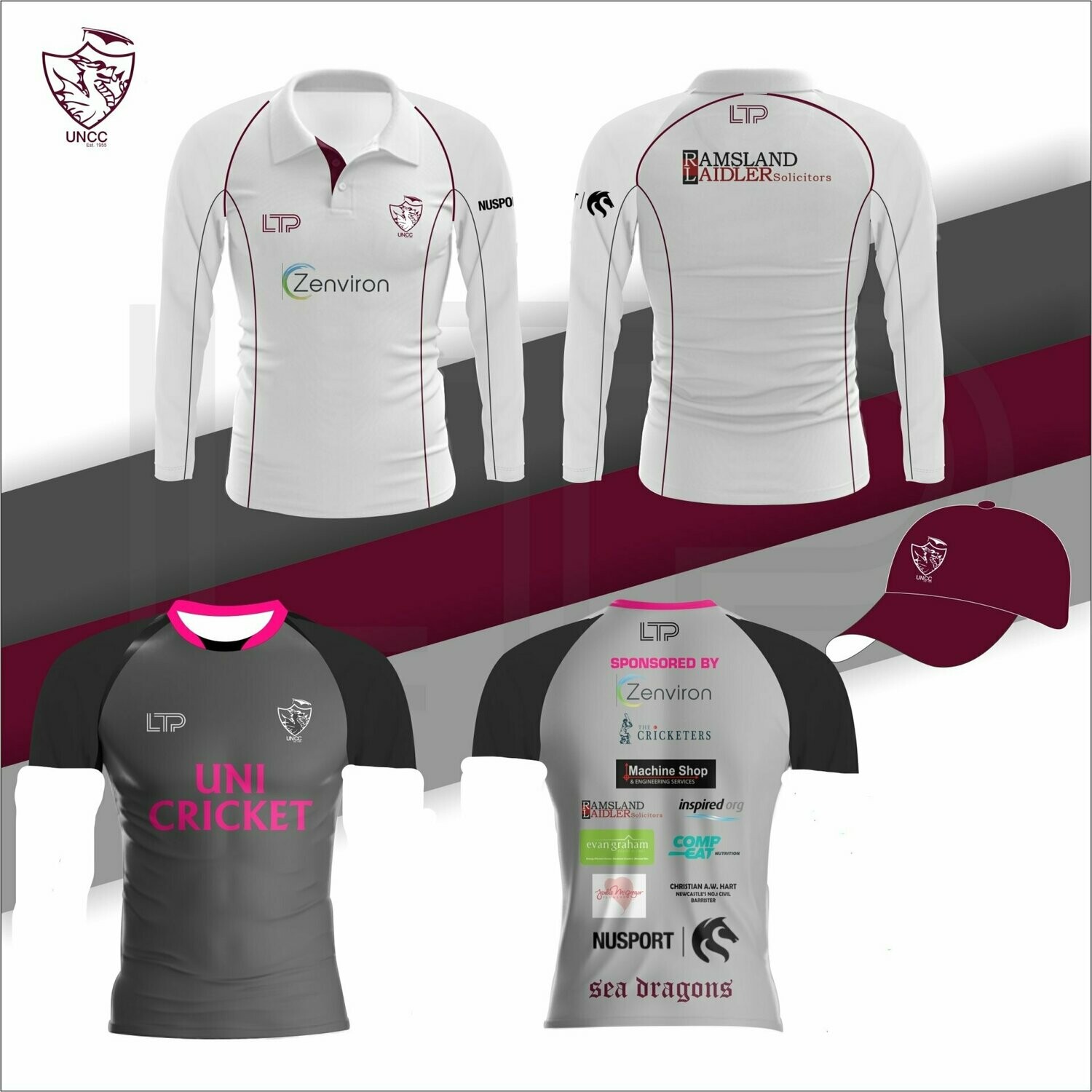 UNI Cricket New Player Pack Long Sleeve