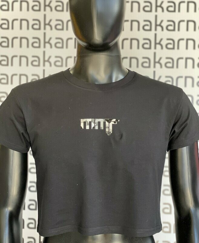 MMF LADIES MIDRIFF CROP TEE SHIRT