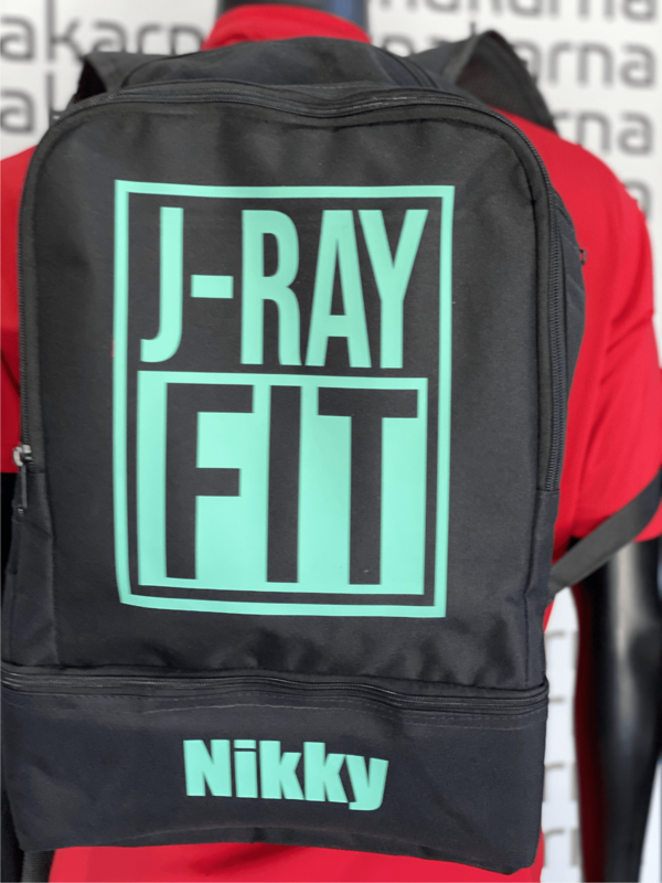 JRF WORKOUT BACKPACK - BLACK