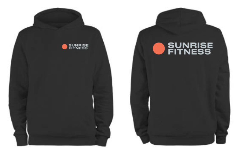 SUNRISE FITNESS UNISEX HOODIE