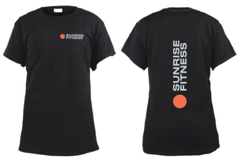 SUNRISE FITNESS LADIES TEE SHIRT