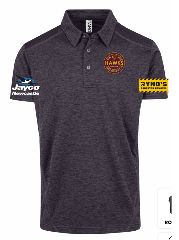 CARDIFF HAWKS AFL POLO SHIRT