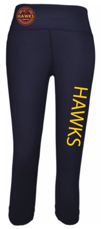 CARDIFF HAWKS AFL LADIES FULL LENGTH TIGHTS
