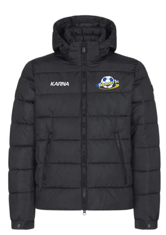 BELMONT FC CLUB UNISEX PADDED PUFFER JACKET