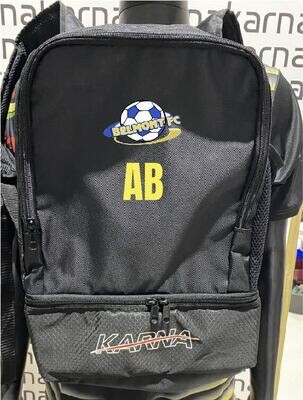 BELMONT FC CLUB BACKPACK WITH PLAYER INITIALS
