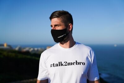 #talk2mebro COTTON ADJUSTABLE FACEMASK