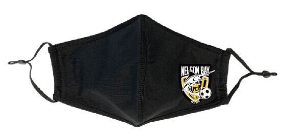 NELSON BAY FC ADJUSTABLE FACE MASK