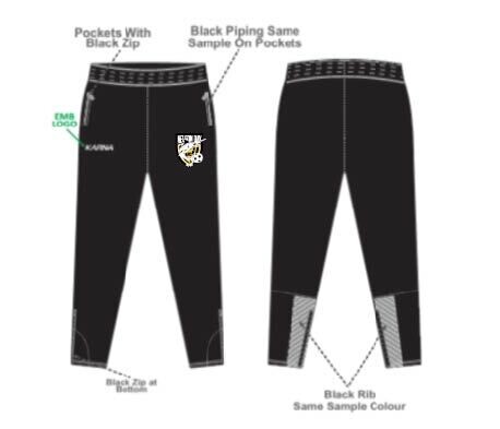 NELSON BAY FC TRACK / TRAINING PANT - UNISEX